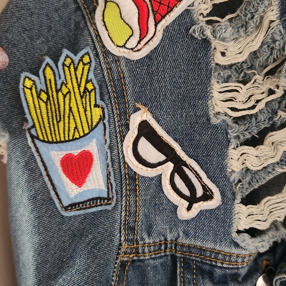 Denim patch jacket - Picture 5 of 8
